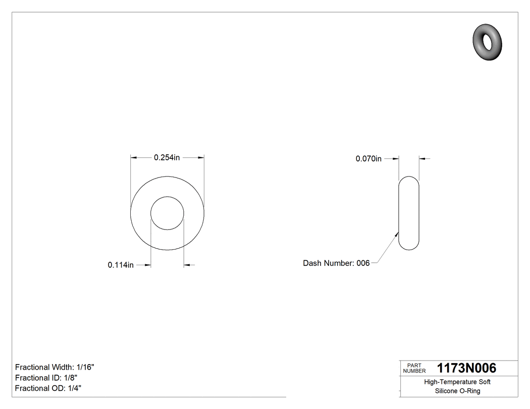 Technical drawing - 1173N006